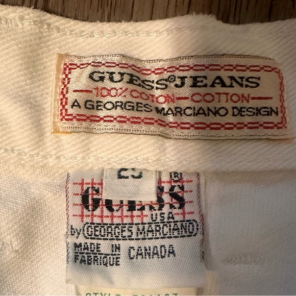 White Guess Jeans - Picture 4 of 4